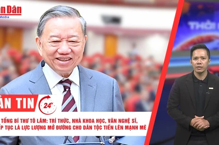 [Video] Thời sự 24h ngày 6/8/2025: Tổng Bí thư Tô Lâm: Trí thức, nhà khoa học, văn nghệ sĩ, tiếp tục là lực lượng mở đường cho dân tộc tiến lên mạnh mẽ