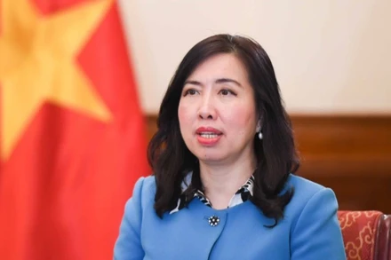 Thứ trưởng Ngoại giao Lê Thị Thu Hằng.