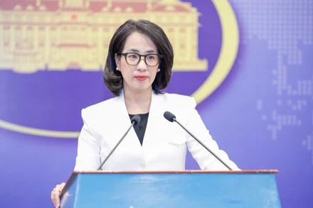 Người phát ngôn Bộ Ngoại giao Việt Nam Phạm Thu Hằng. (Ảnh: Bộ Ngoại giao Việt Nam)