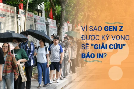Vì sao Gen Z được kỳ vọng sẽ "giải cứu" báo in?