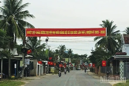 Xã Vạn Đức hướng đến giữ vững và nâng cao chất lượng các tiêu chí nông thôn mới