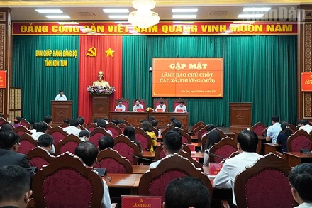 Quang cảnh buổi gặp mặt.