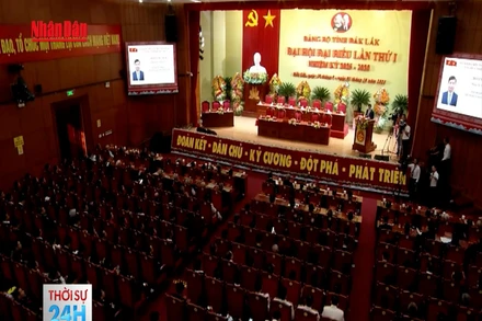 [Video] Đại hội đại biểu Đảng bộ tỉnh Đắk Lắk lần thứ I: Đồng chí Nguyễn Đình Trung giữ chức Bí thư Tỉnh ủy nhiệm kỳ mới