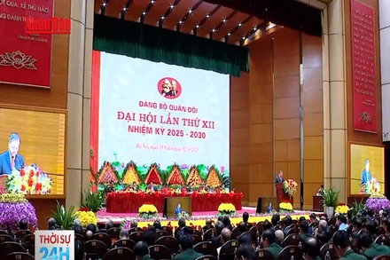 [Video] Đại hội đại biểu Đảng bộ Quân đội lần thứ XII: Xây dựng quân đội nhân dân cách mạng, chính quy, tinh nhuệ, hiện đại