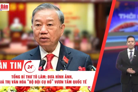 [Video] Thời sự 24h ngày 30/9/2025: Tổng Bí thư Tô Lâm: Đưa hình ảnh, giá trị văn hóa “Bộ đội Cụ Hồ” vươn tầm quốc tế