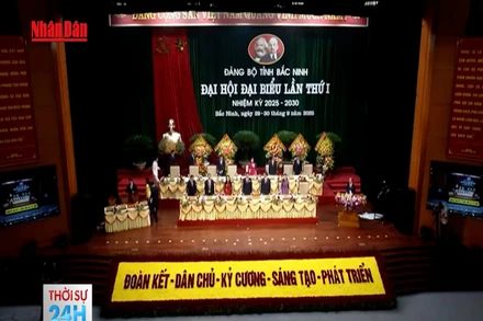 [Video] Đại hội đại biểu Đảng bộ tỉnh Bắc Ninh lần thứ I: Thượng tướng Nguyễn Hồng Thái giữ chức Bí thư Tỉnh ủy