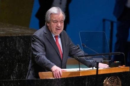 Tổng Thư ký Liên hợp quốc Antonio Guterres. (Ảnh: Tân Hoa Xã)