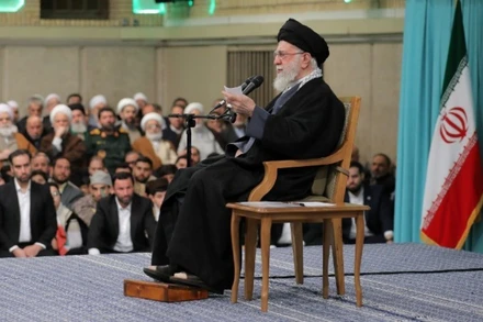 Lãnh tụ tối cao Iran Ali Khamenei. (Ảnh: THX/TTXVN)
