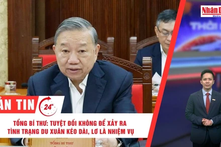 [Video] Thời sự 24h ngày 24/2/2026: Tổng Bí thư Tô Lâm: Tuyệt đối không để xảy ra tình trạng du Xuân kéo dài, lơ là nhiệm vụ 