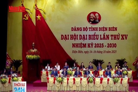 [Video] Bế mạc Đại hội đại biểu Đảng bộ tỉnh Điện Biên lần thứ XV: Đồng chí Trần Tiến Dũng được bầu giữ chức Bí thư Tỉnh ủy