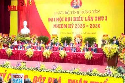 [Video] Đại hội đại biểu Đảng bộ tỉnh Hưng Yên lần thứ I: Đồng chí Nguyễn Hữu Nghĩa tiếp tục giữ chức Bí thư Tỉnh Hưng Yên
