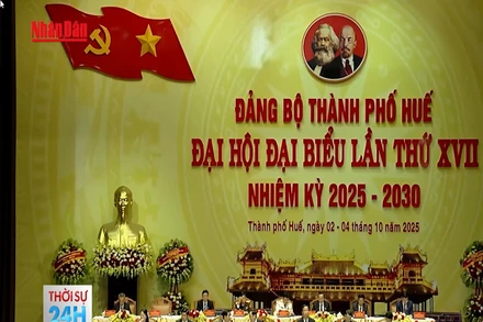 [Video] Đại hội đại biểu Đảng bộ thành phố Huế lần thứ XVII: Bứt phá, khẳng định vị thế đô thị di sản của khu vực Đông Nam Á 