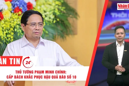 [Video] Thời sự 24h ngày 3/10/2025: Thủ tướng Phạm Minh Chính: Cấp bách khắc phục hậu quả bão số 10