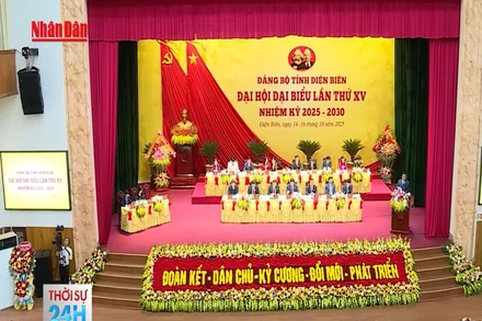 [Video] Đại hội đại biểu Đảng bộ tỉnh Điện Biên lần thứ XV: Phát huy "tinh thần Điện Biên Phủ" trong thời bình