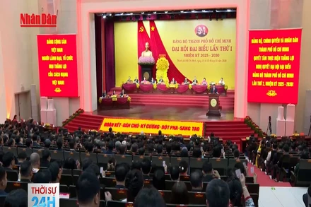 [Video] Đại hội đại biểu Đảng bộ TP Hồ Chí Minh lần thứ I: Thông qua Nghị quyết với 30 chỉ tiêu phát triển