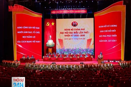 [Video] Đại hội đại biểu Đảng bộ Chính phủ lần thứ I họp phiên trù bị