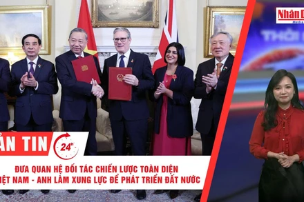 [Video] Thời sự 24h ngày 31/10/2025: Đưa quan hệ đối tác chiến lược toàn diện Việt Nam - Anh làm xung lực để phát triển đất nước