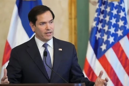 Bộ trưởng Ngoại giao Mỹ Marco Rubio. (Ảnh: TTXVN) 