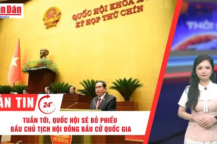 [Video] Thời sự 24h ngày 22/6/2025: Tuần tới, Quốc hội sẽ bỏ phiếu bầu Chủ tịch Hội đồng Bầu cử quốc gia 