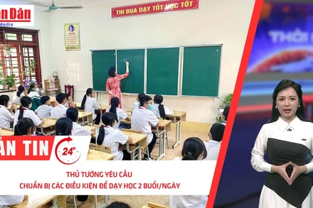 [Video] Thời sự 24h ngày 7/6/2025: Thực hiện dạy học 2 buổi/ngày bắt đầu từ năm học 2025-2026