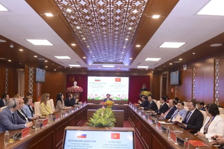 Quang cảnh Lễ bế mạc. 