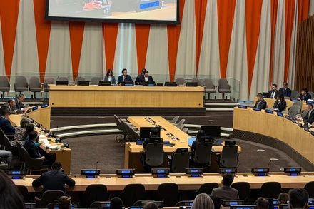 Toàn cảnh phiên họp. (Ảnh: Bộ Ngoại giao)