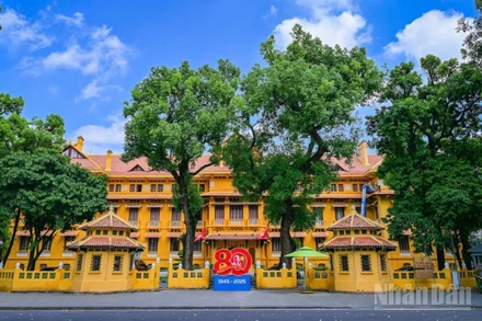 Trụ sở Bộ Ngoại giao. (Ảnh: BẢO LONG)