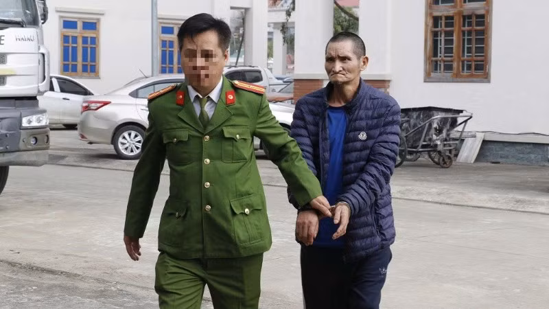 Thò Chá Xìa là đối tượng cầm đầu đường dây mua bán, vận chuyển trái phép chất ma túy xuyên quốc gia. (Ảnh: CÔNG AN NGHỆ AN)