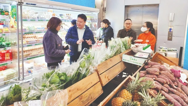 Nhiều siêu thị, cửa hàng tiện lợi lúng túng tìm vật liệu thay thế.