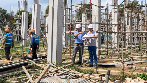 Dự án khu đô thị CEOHomes tại xã Quang Minh (Hà Nội) sau 20 năm ách tắc đã được khơi thông, tiếp tục triển khai. (Ảnh: DUY LINH)