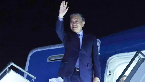 Tổng Bí thư Tô Lâm rời Phnom Penh về nước. (Ảnh: Thống Nhất/TTXVN)