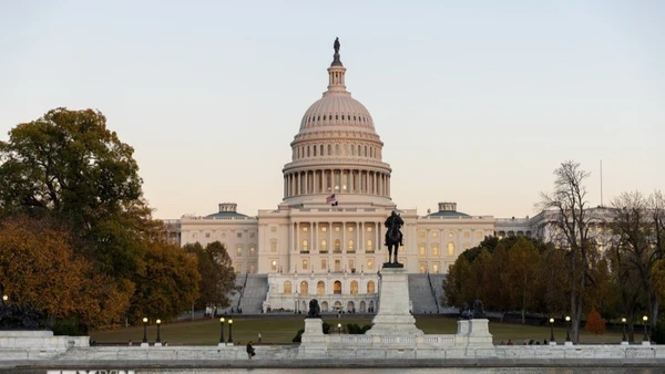 Tòa nhà Quốc hội Mỹ tại Washington, D.C. (Ảnh: THX/TTXVN)