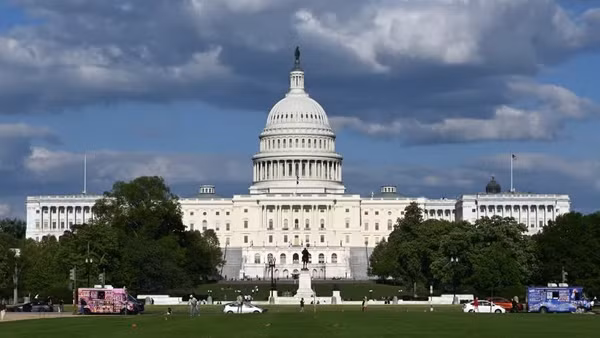 Trụ sở Quốc hội Mỹ ở Washington, D.C. (Ảnh: THX/TTXVN)