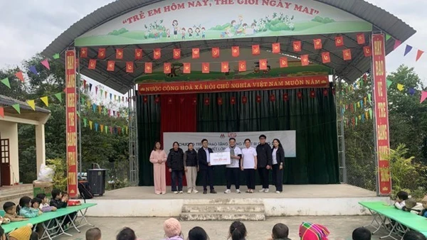 Quỹ Kiến tạo ước mơ triển khai hỗ trợ khắc phục hậu quả mưa lũ tại các điểm trường thuộc Thái Nguyên và Cao Bằng.