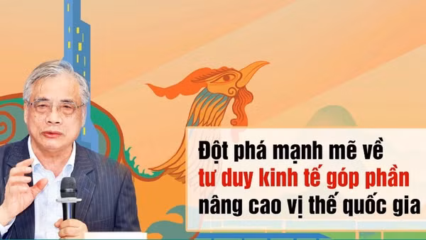 Đột phá mạnh mẽ về tư duy kinh tế góp phần nâng cao vị thế quốc gia