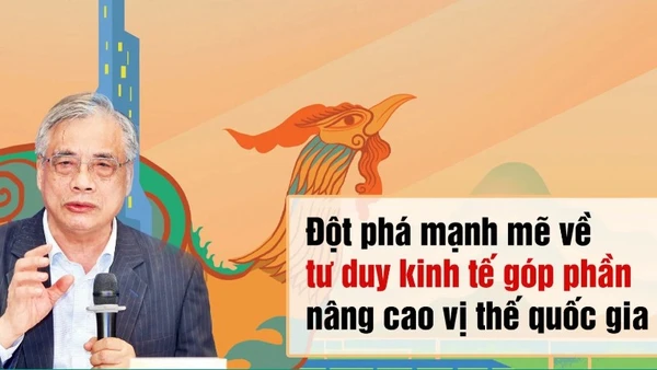 Đột phá mạnh mẽ về tư duy kinh tế góp phần nâng cao vị thế quốc gia