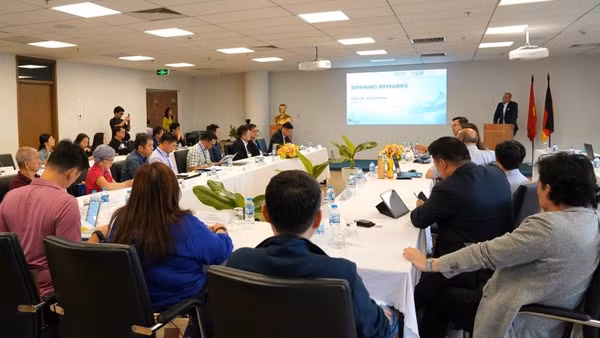 Quang cảnh hội thảo. (Ảnh: VGU)