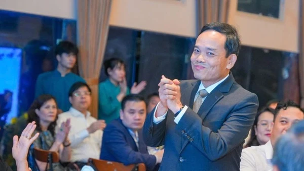 Bí thư Thành ủy Thành phố Hồ Chí Minh Trần Lưu Quang dự buổi gặp mặt lãnh đạo các đại học, trường đại học, học viện… nhân Ngày Nhà giáo Việt Nam 20/11. (Ảnh: CTV)