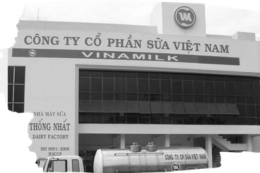 Vinamilk được thành lập trên cơ sở tiếp quản 3 nhà máy:
Nhà máy sữa Thống Nhất
Nhà máy sữa Trường Thọ
Nhà máy sữa bột Dielac
