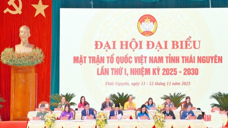Đại hội đại biểu Mặt trận Tổ quốc tỉnh Thái Nguyên lần I được tổ chức với tinh thần "Đoàn kết-Dân chủ-Đổi mới-Sáng tạo- Phát triển".