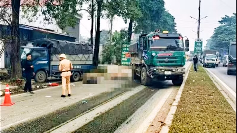 Hiện trường vụ việc.