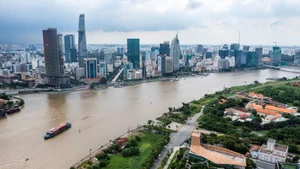 Một góc đô thị Thành phố Hồ Chí Minh. (Ảnh: Thành Đạt)