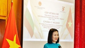 Đại sứ Nguyễn Thị Minh Nguyệt. (Ảnh: Việt Thắng/TTXVN)