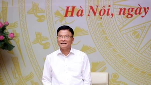 Phó Thủ tướng Lê Thành Long. (Ảnh: Văn Điệp/TTXVN)