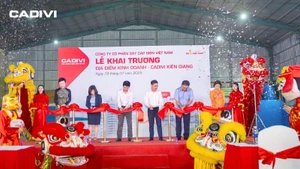 Lễ khai trương địa điểm kinh doanh-CADIVI Kiên Giang.