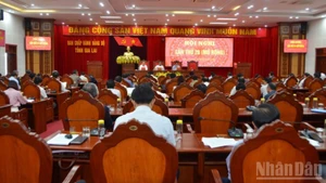 Quang cảnh hội nghị.