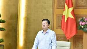 Phó Thủ tướng Mai Văn Chính chủ trì Phiên họp lần thứ tư của Ban Chỉ đạo Triển lãm thành tựu Đất nước nhân dịp kỷ niệm 80 năm ngày Quốc khánh. (Ảnh: VGP/Giang Thanh)