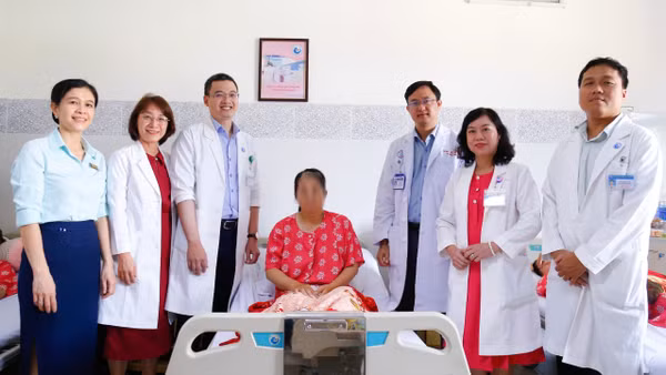 Bệnh nhân hồi phục tốt sau phẫu thuật. 