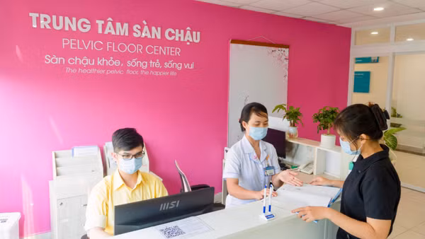 Trung tâm Sàn chậu tại Bệnh viện Hùng Vương. 