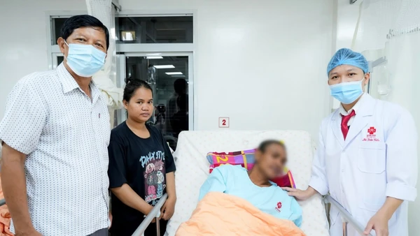 Bệnh nhân đã hồi phục ổn định. (Ảnh: Bệnh viện cung cấp). 